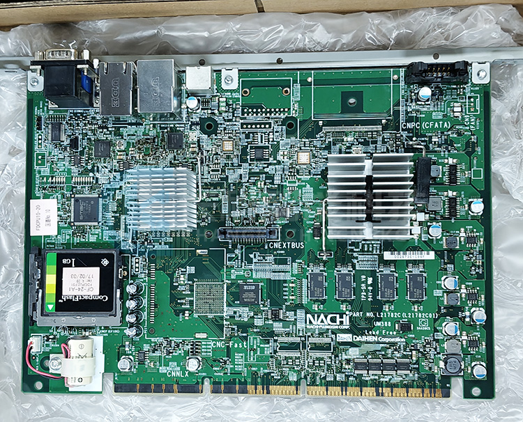 NACHI那智MZ04機(jī)器人CPU板L2178C01 NACHI那智MZ04機(jī)器人CPU板L2178C01